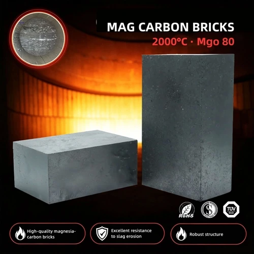 Cărămizi de carbon Mag: Refractare fiabile pentru cuptoare din oțel